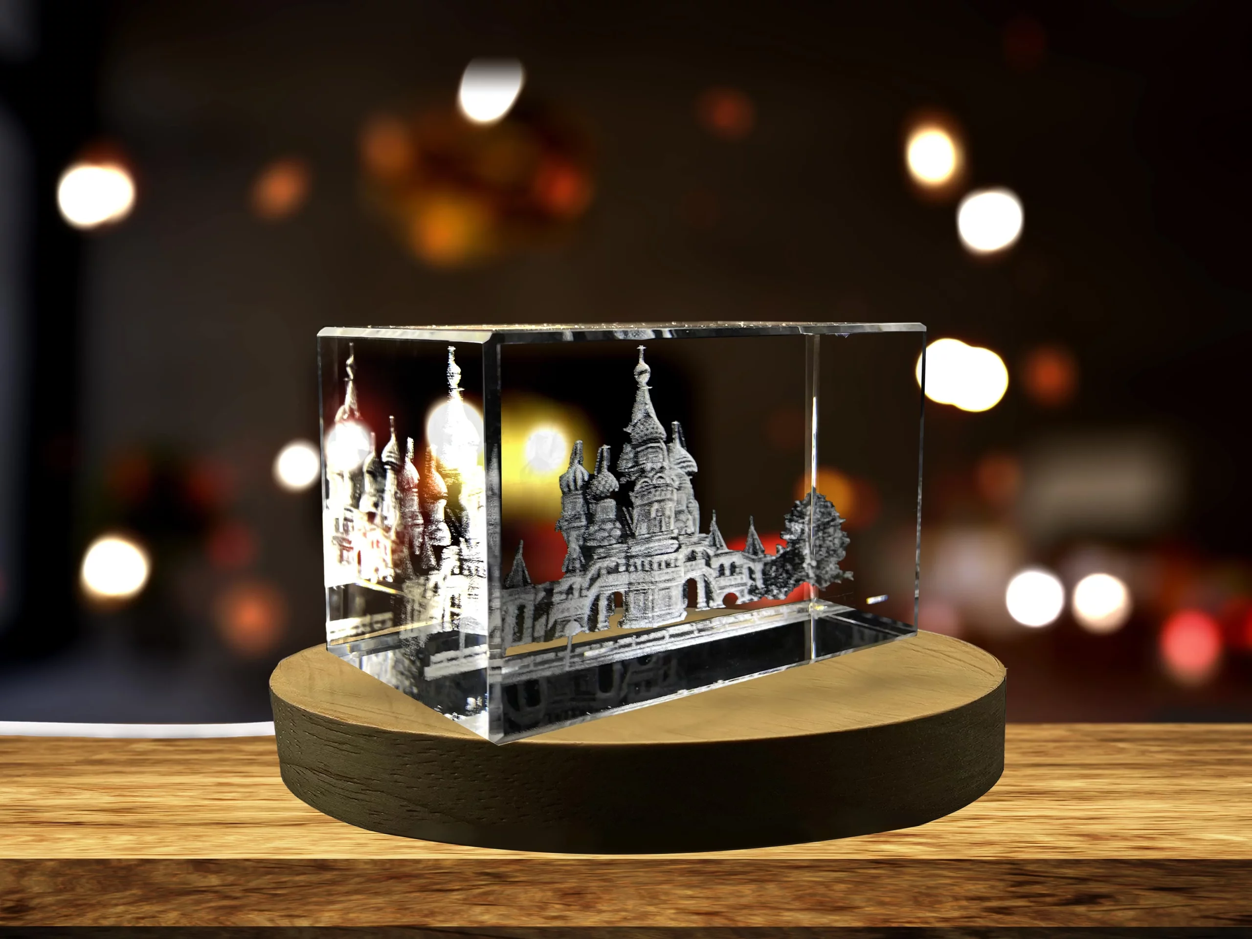 Get Corporate Award 3D Cathedral, Photo Crystal Trophy